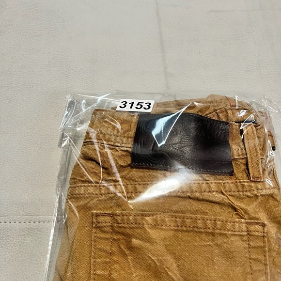 Naked & Famous Denim Pant Red Line Selvedge Brown Jeans Men Japan 30x32 Khaki - Picture 15 of 15